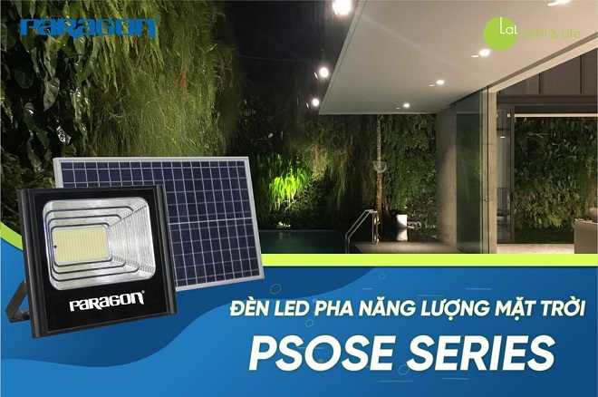 Đèn pha Led năng lượng mặt trời PSOSE Paragon