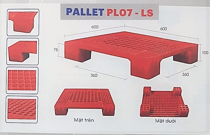Pallet lót sàn PL07