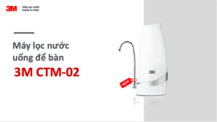 Máy lọc nước uống để bàn 3M CTM-02