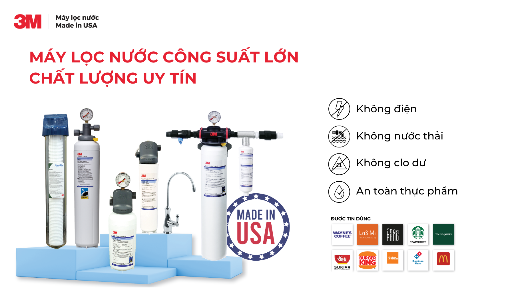 Máy lọc nước công suất lớn uy tín tại Hồ Chí Minh