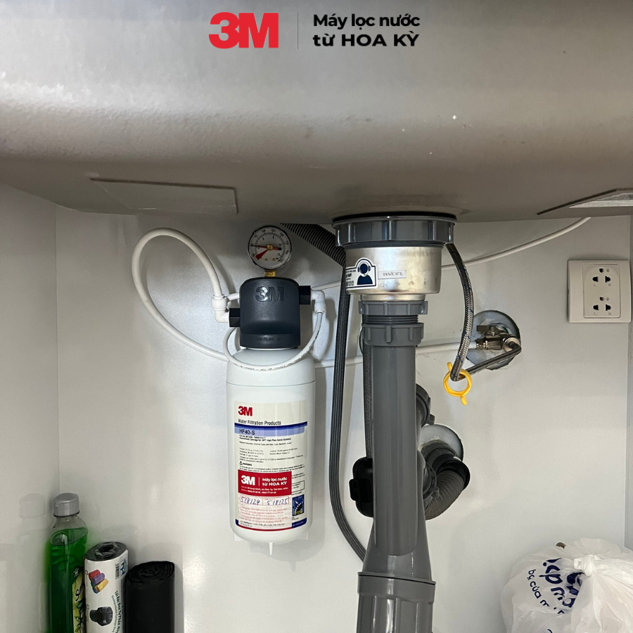 may-loc-nuoc-3m-lap-duoi-bon-rua-ice140s-kem-voi-3m