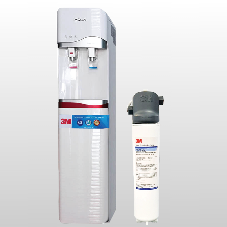 Cây lọc nước uống nóng lạnh 3M KR3-2V sử dụng bộ lọc 3M BREW120-MS