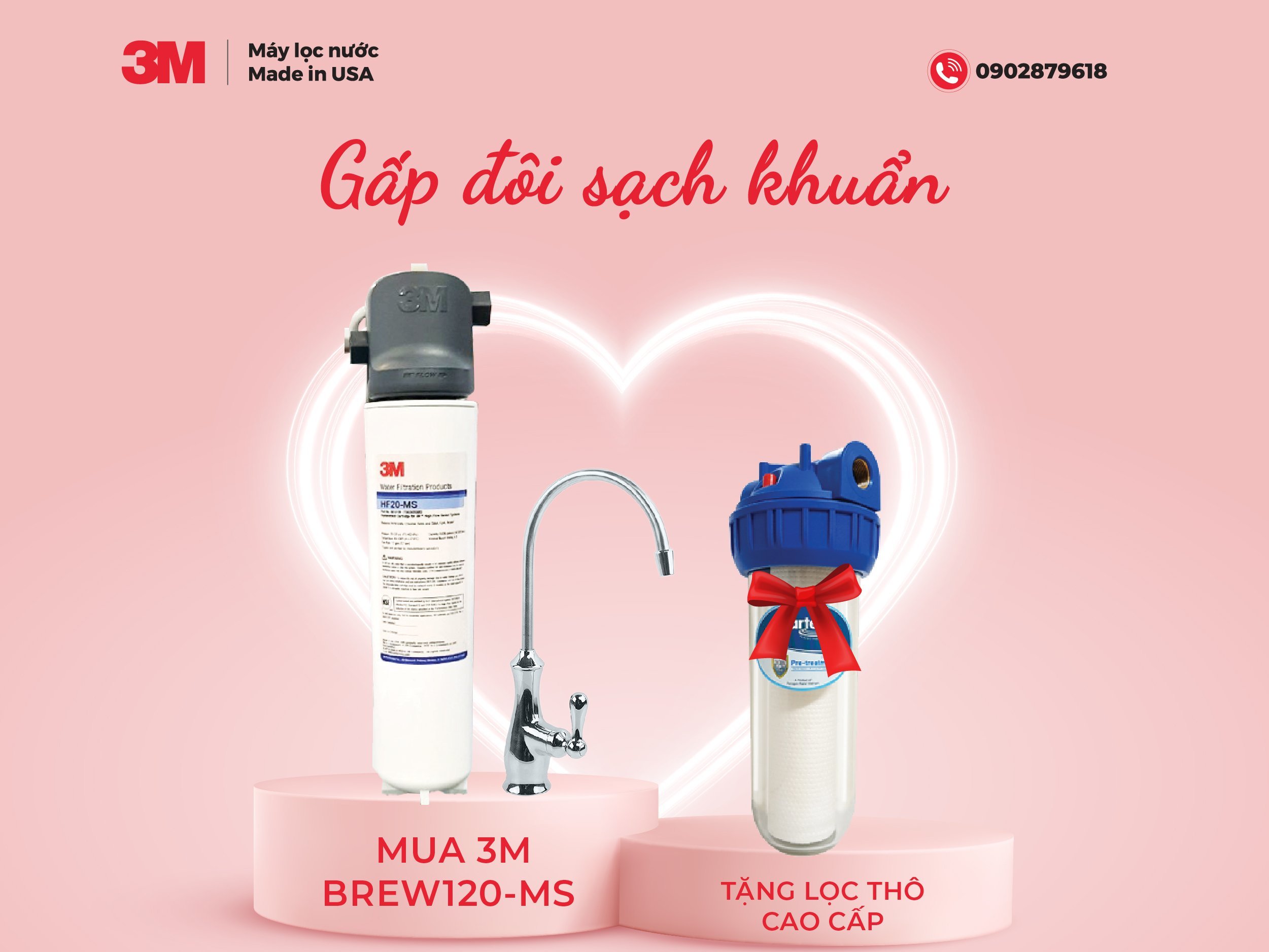 Tặng lọc thô cao cấp cho mọi đơn hàng dạt trên 7 triệu đồng