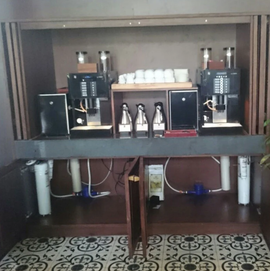 Máy lọc nước 3M DP190 được công ty lắp cho 1 resort