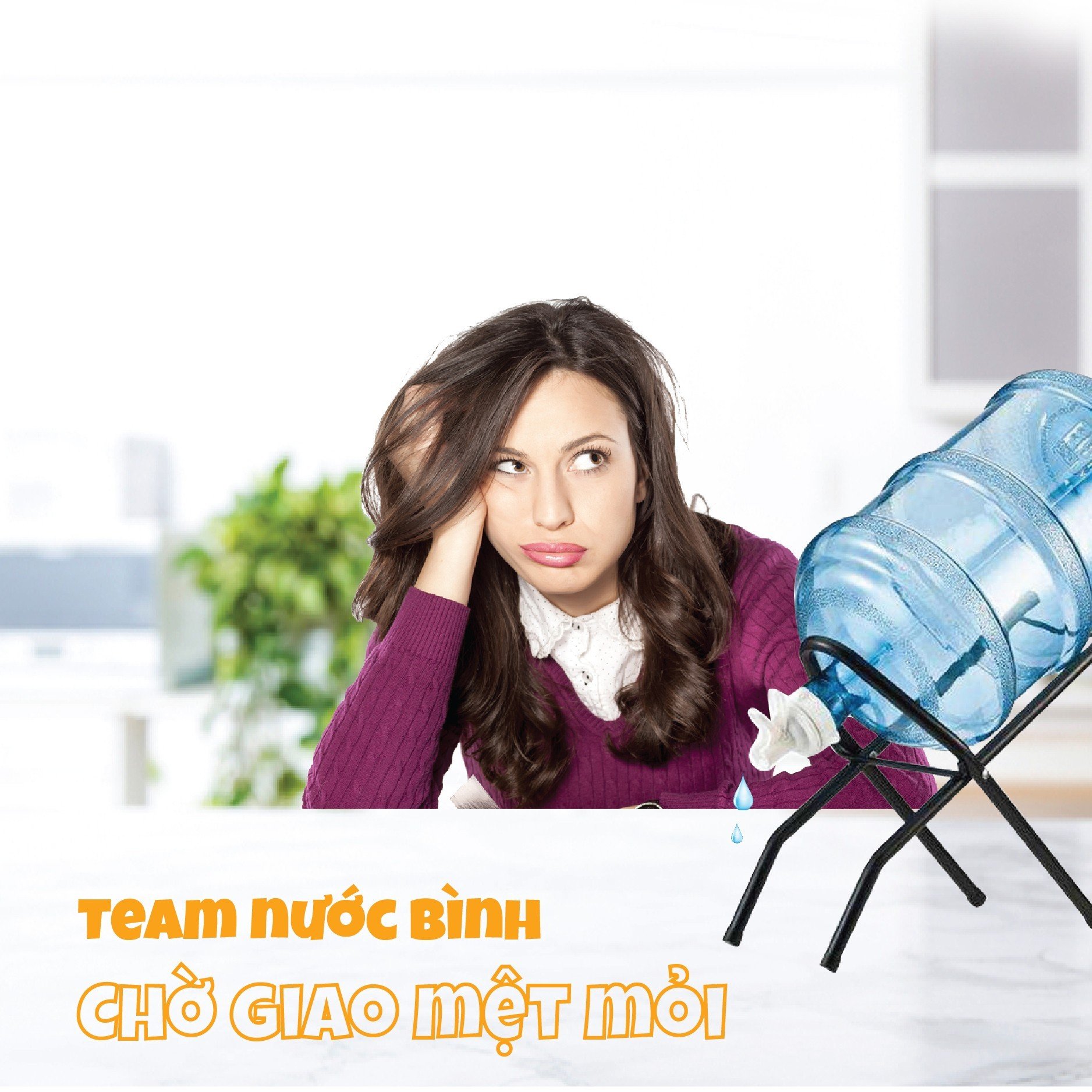 Nước đóng bình có thể mang đi sử dụng ở nhiều nơi