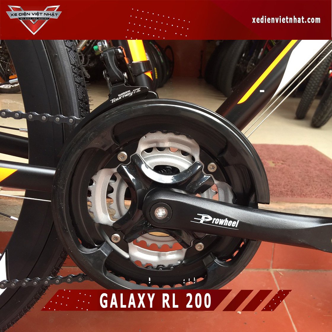 Xe Đạp Đường Phố Galaxy RL200 (2021)