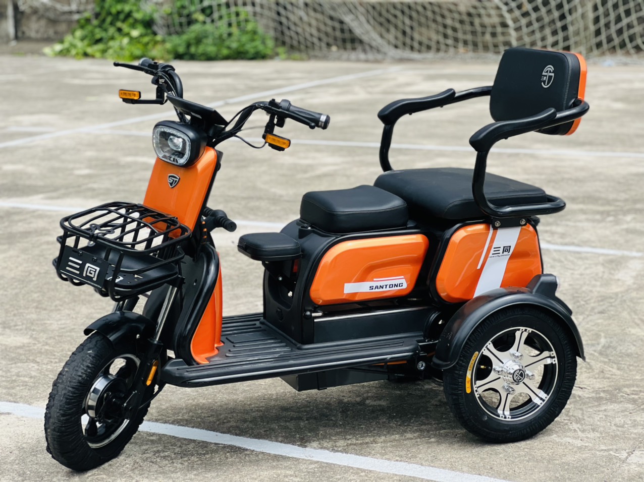 XE ĐIỆN 3 BÁNH SUPER SANTONG 2022