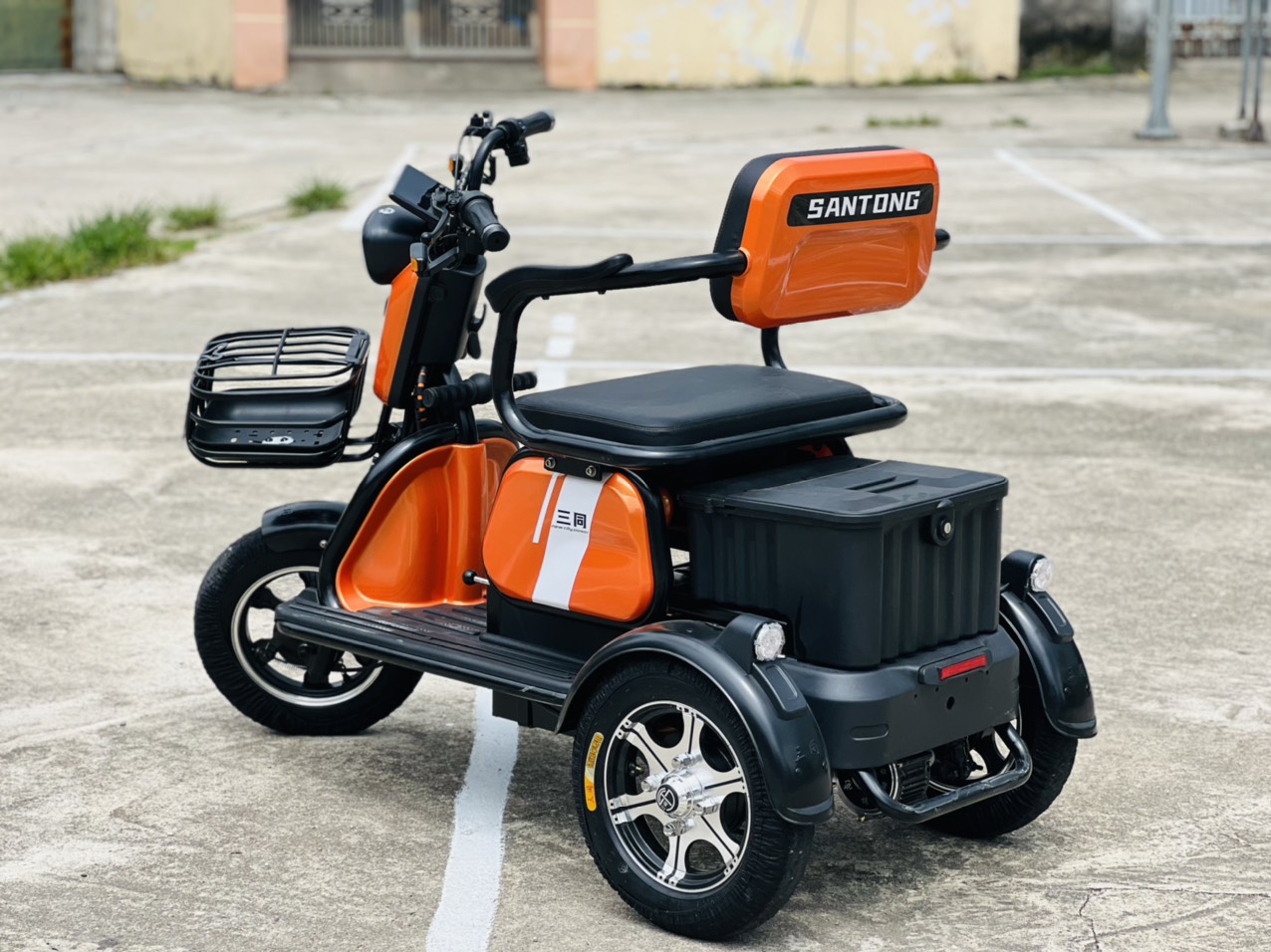 XE ĐIỆN 3 BÁNH SUPER SANTONG 2022