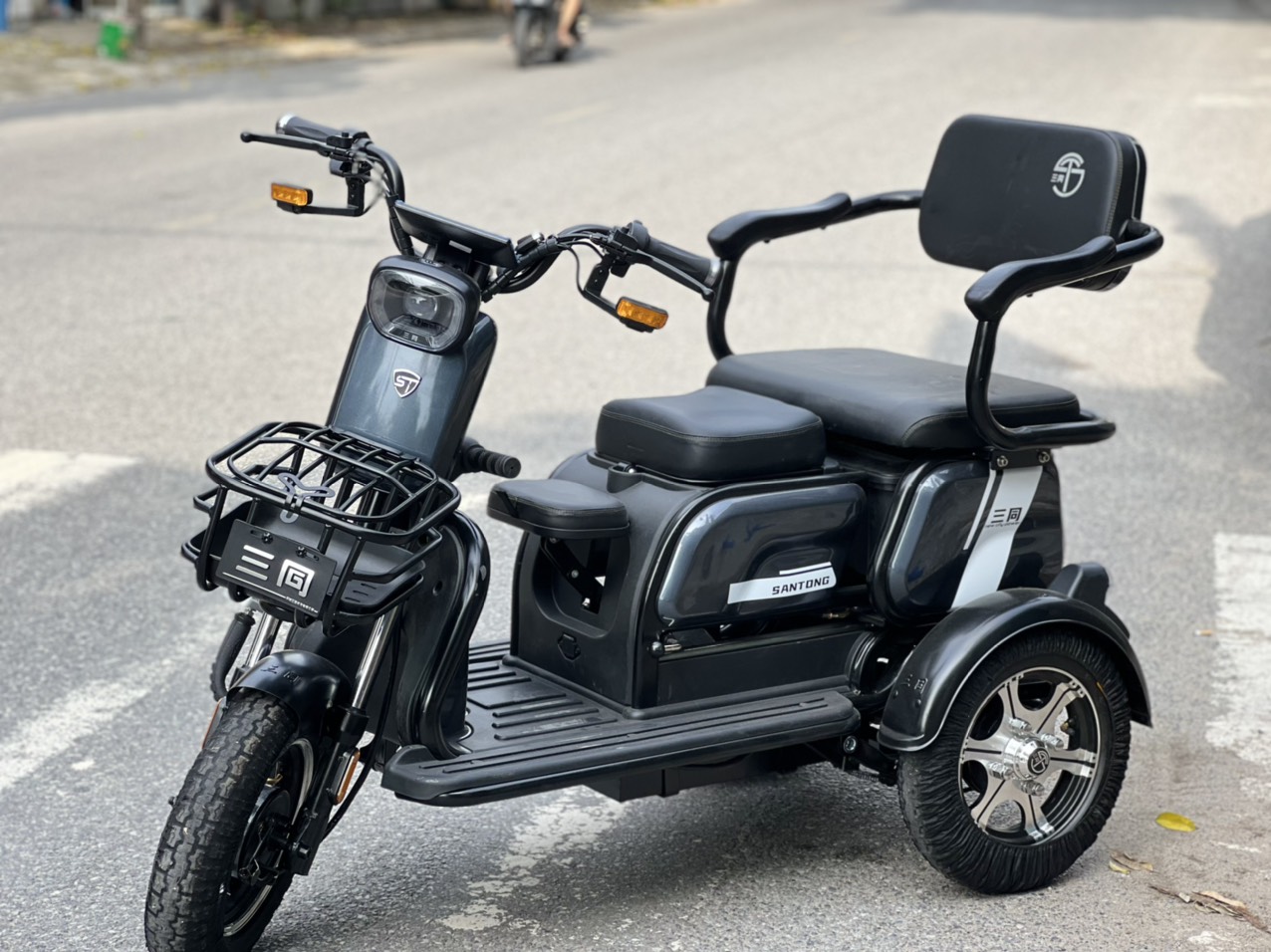 XE ĐIỆN 3 BÁNH SUPER SANTONG 2022