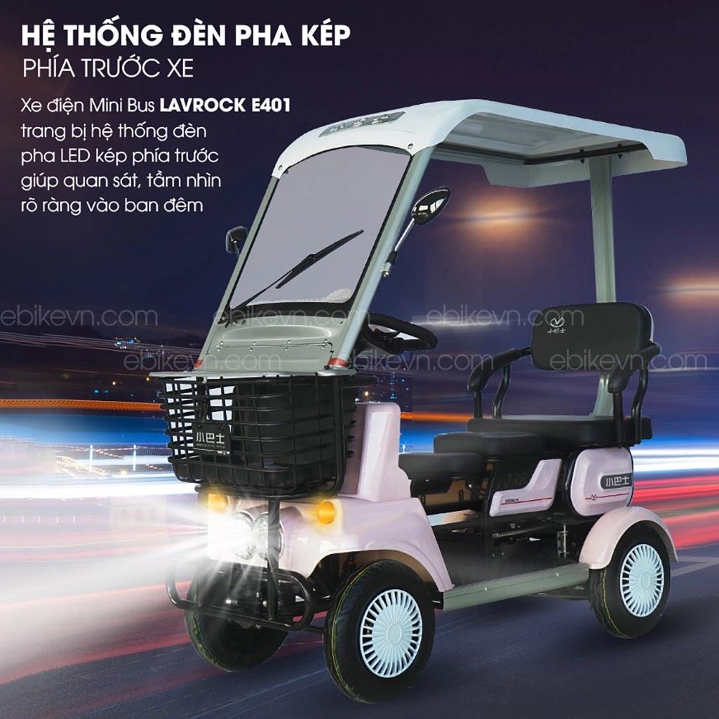 MINIBUS ĐIỆN FUKUO E40