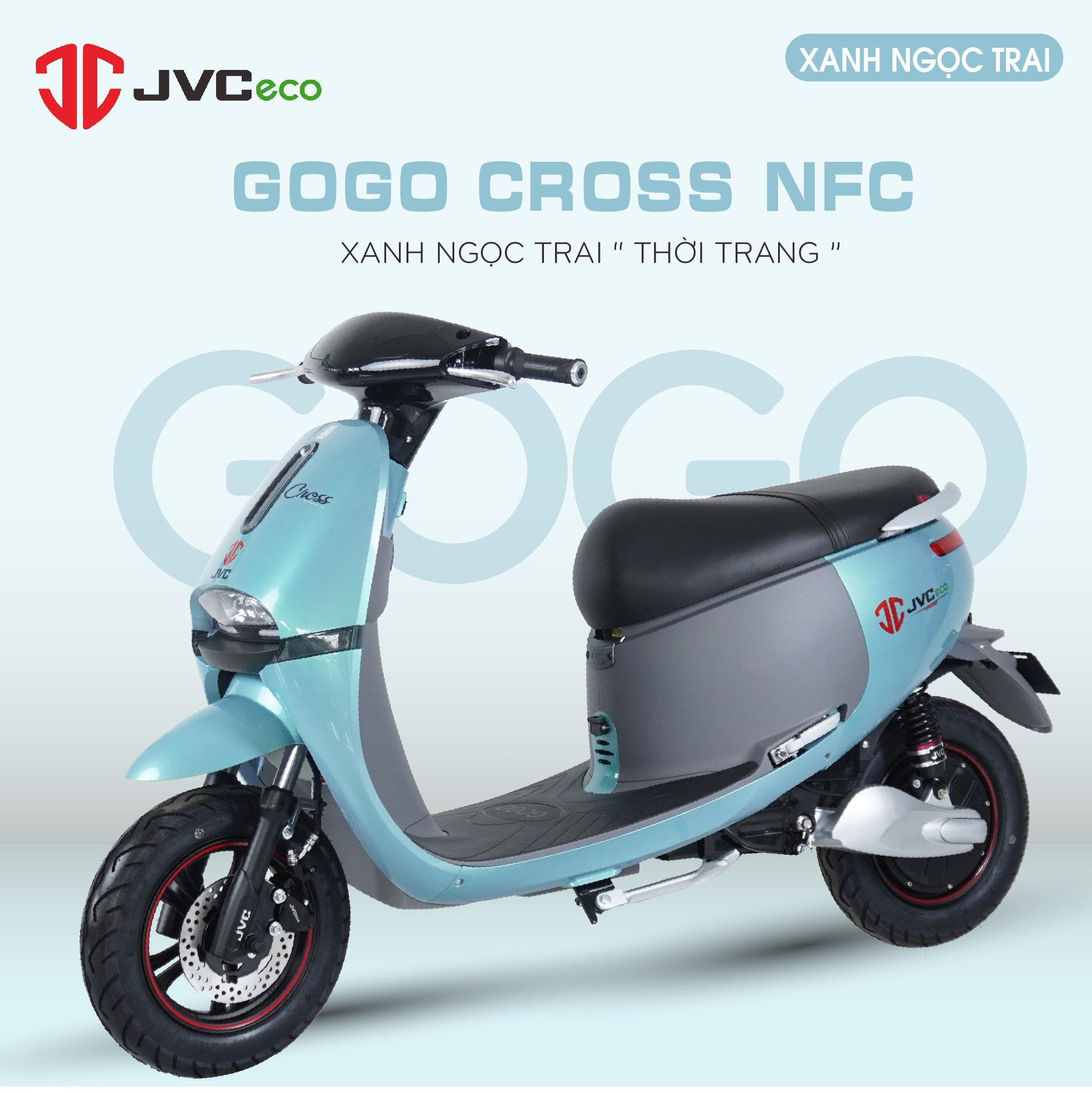 XE ĐIỆN GOGO CROSS JVC 2025 NFC
