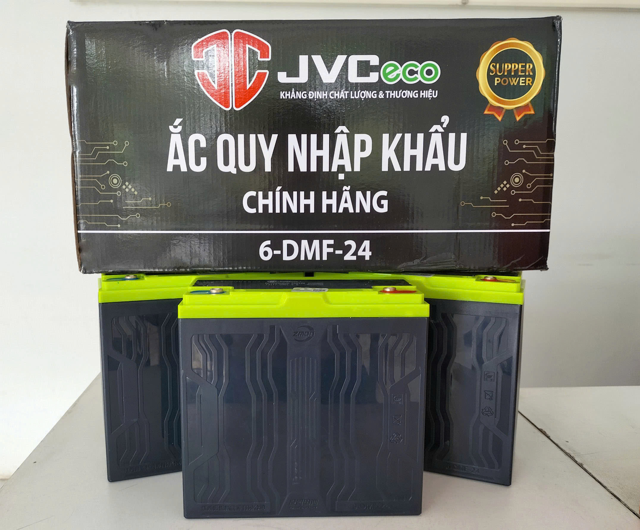ẮC QUY XE ĐIỆN JVC ECO BH 18 THÁNG