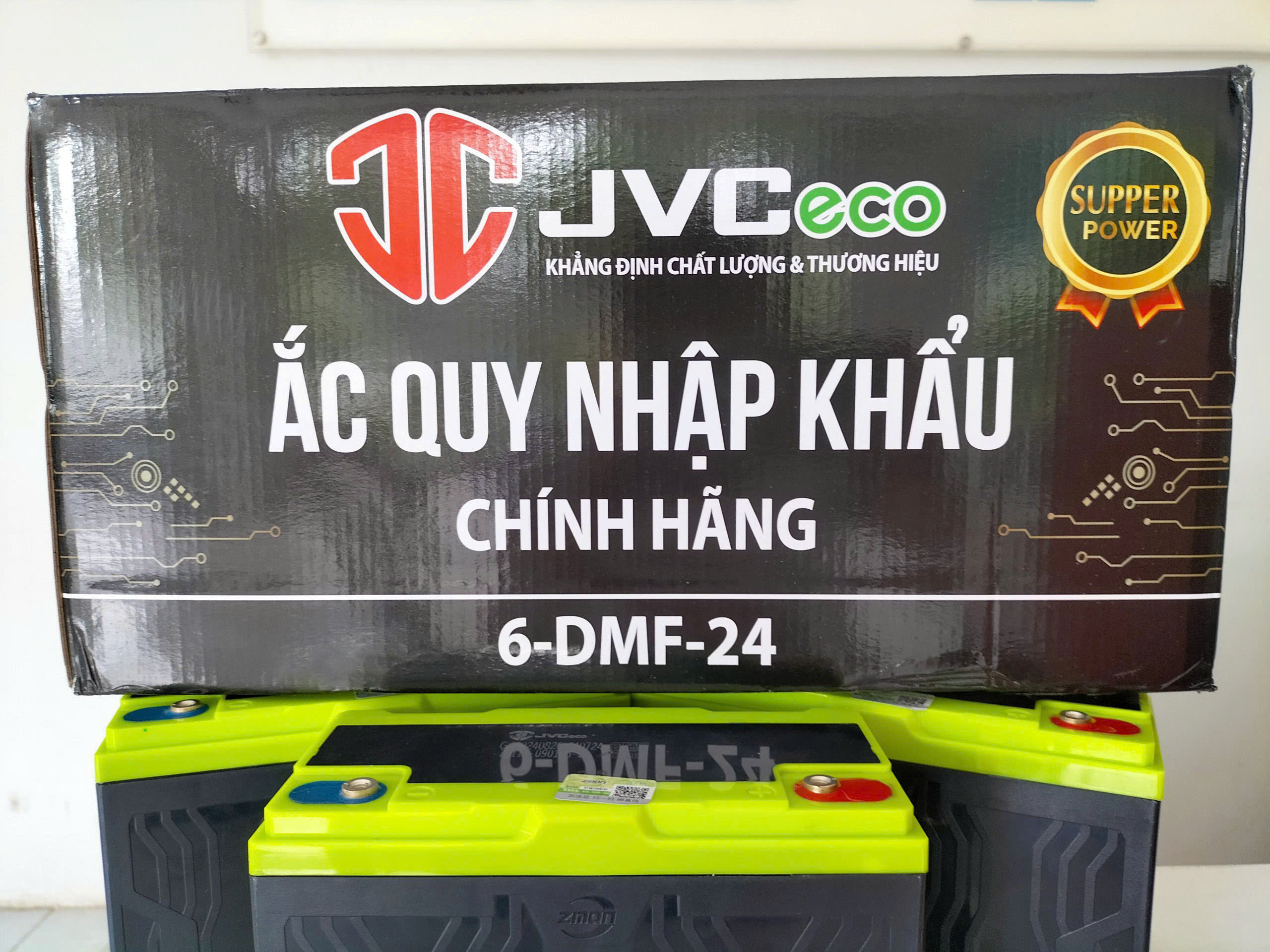 ẮC QUY XE ĐIỆN JVC ECO BH 18 THÁNG