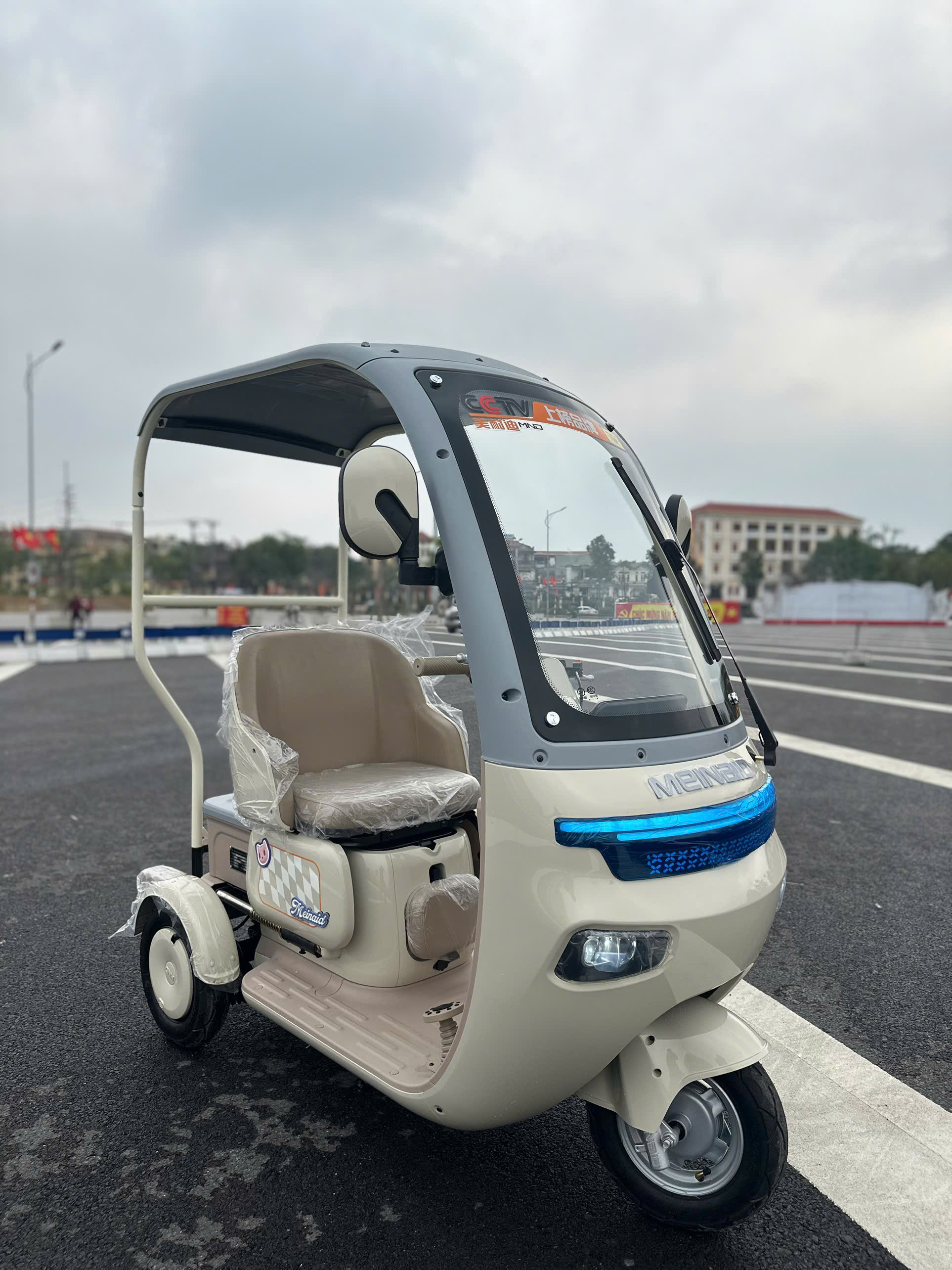 XE ĐIỆN BA BÁNH MEINAIDO F1 PRO 2025