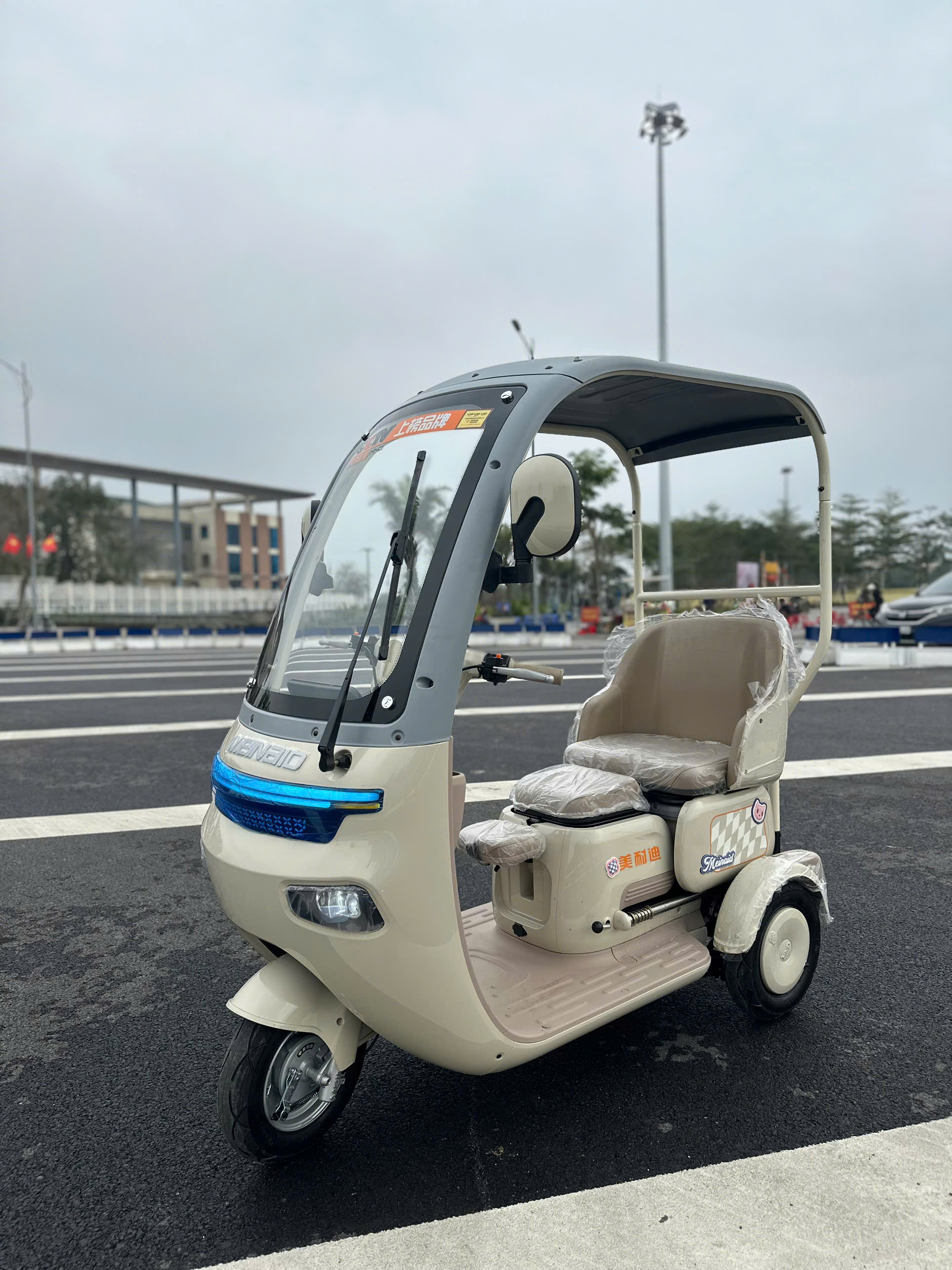 XE ĐIỆN BA BÁNH MEINAIDO F1 PRO 2025