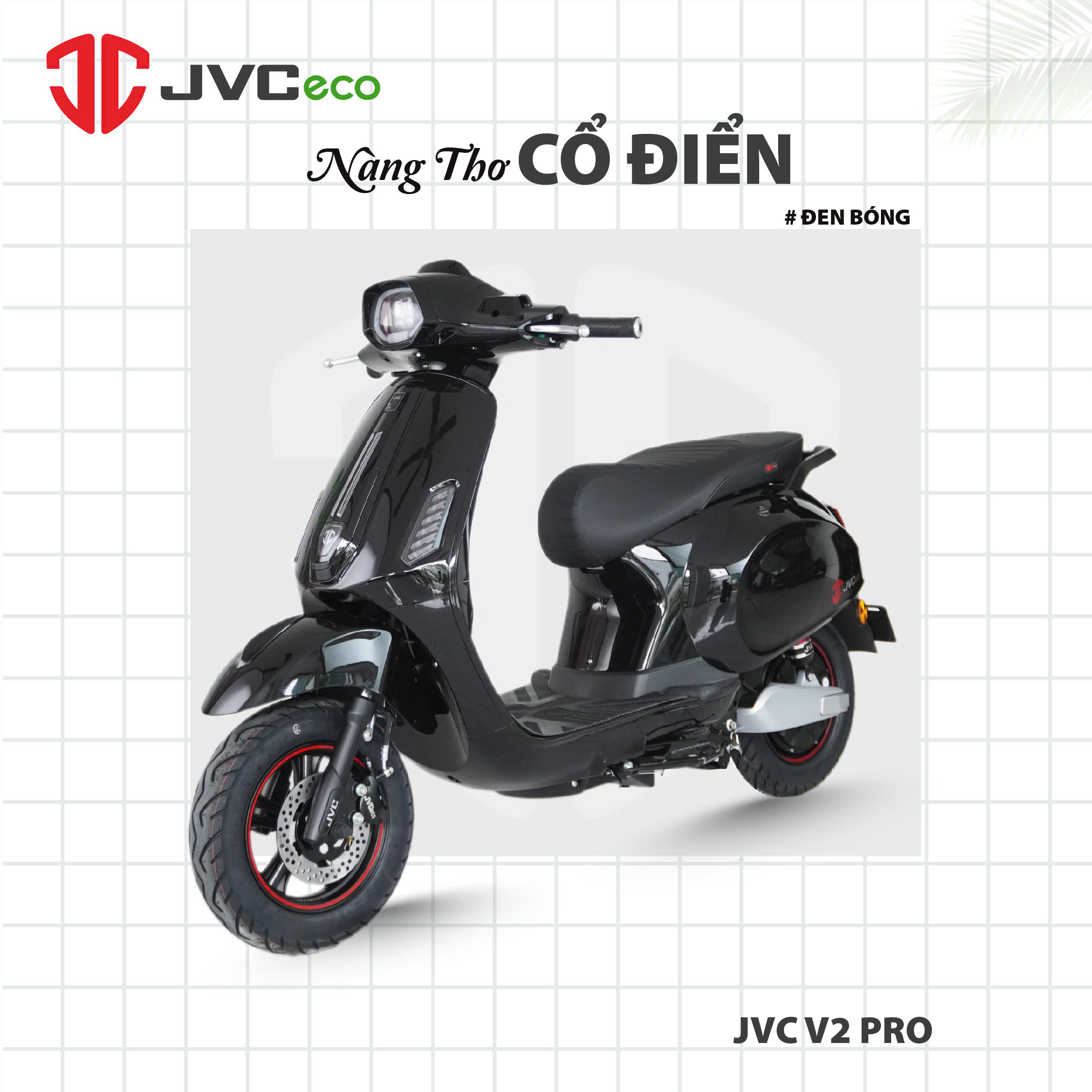 XE MÁY ĐIỆN JVC V2 PRO