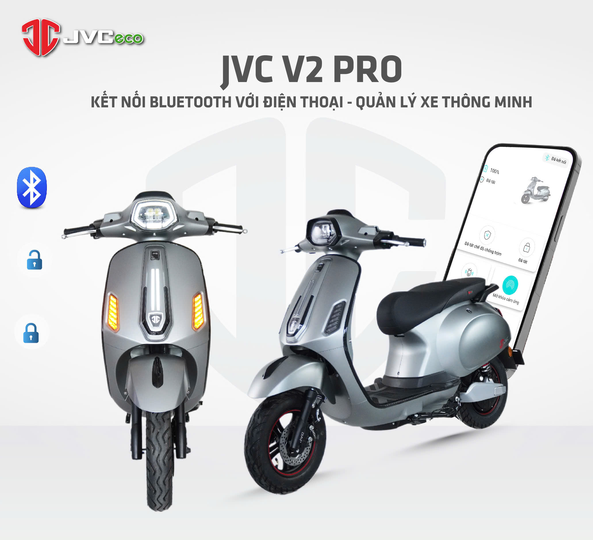 XE MÁY ĐIỆN JVC V2 PRO