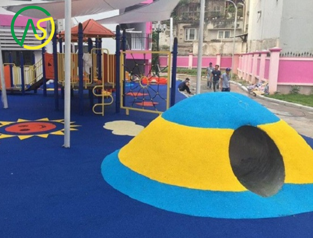 Ứng dụng sàn cao su EPDM trong sân chơi trẻ em 