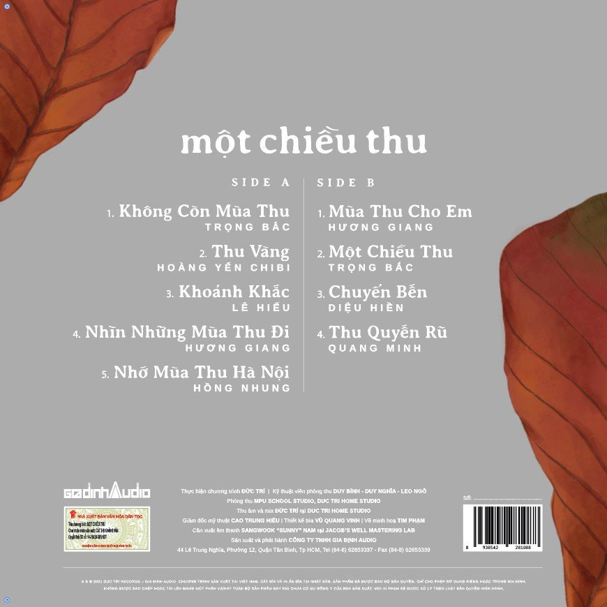 MỘT CHIỀU THU