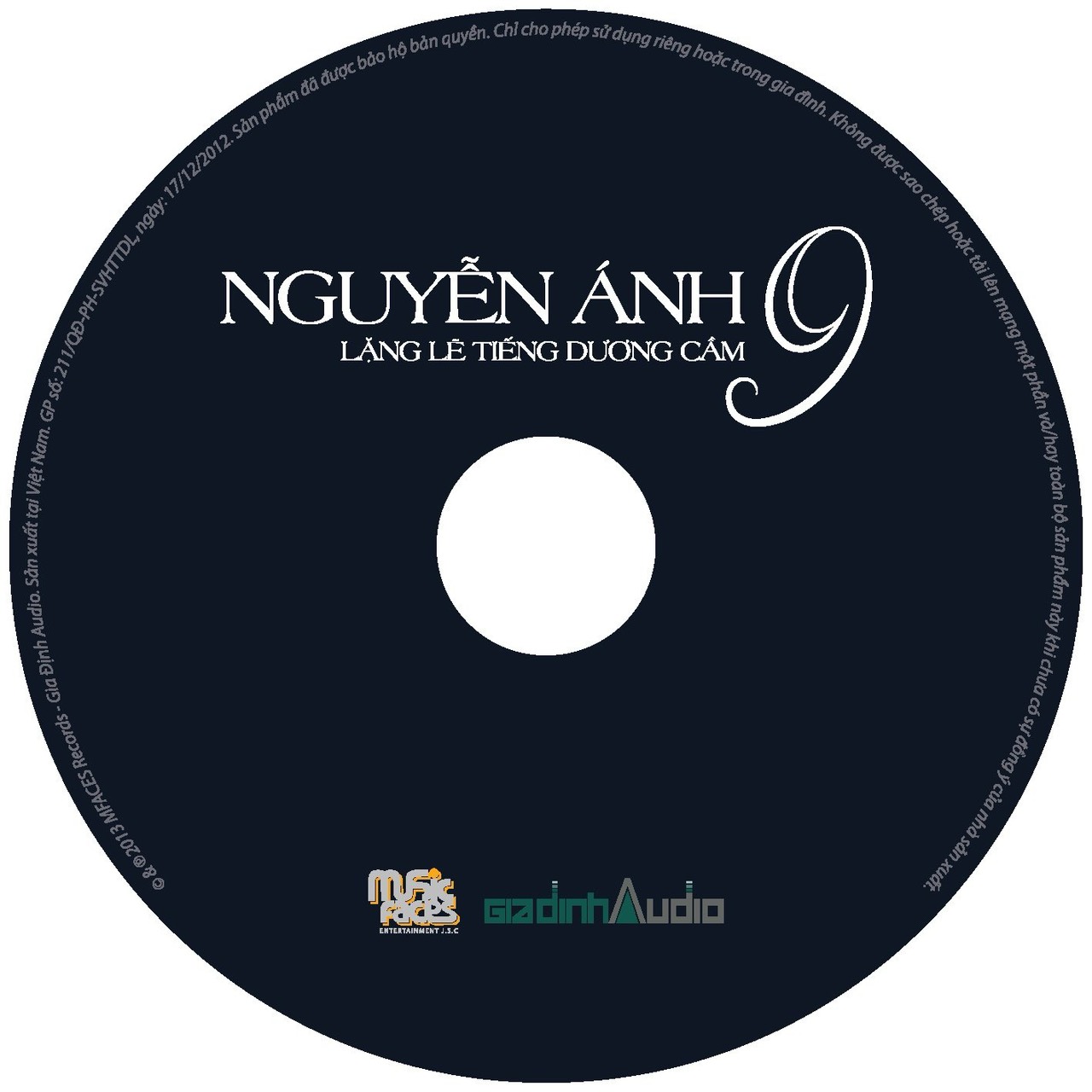 CD NGUYỄN ÁNH 9_LẶNG LẼ TIẾNG DƯƠNG CẦM