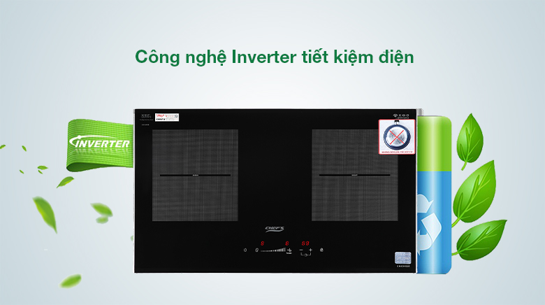 Bếp từ đôi lắp âm Chef's EH - DIH328 