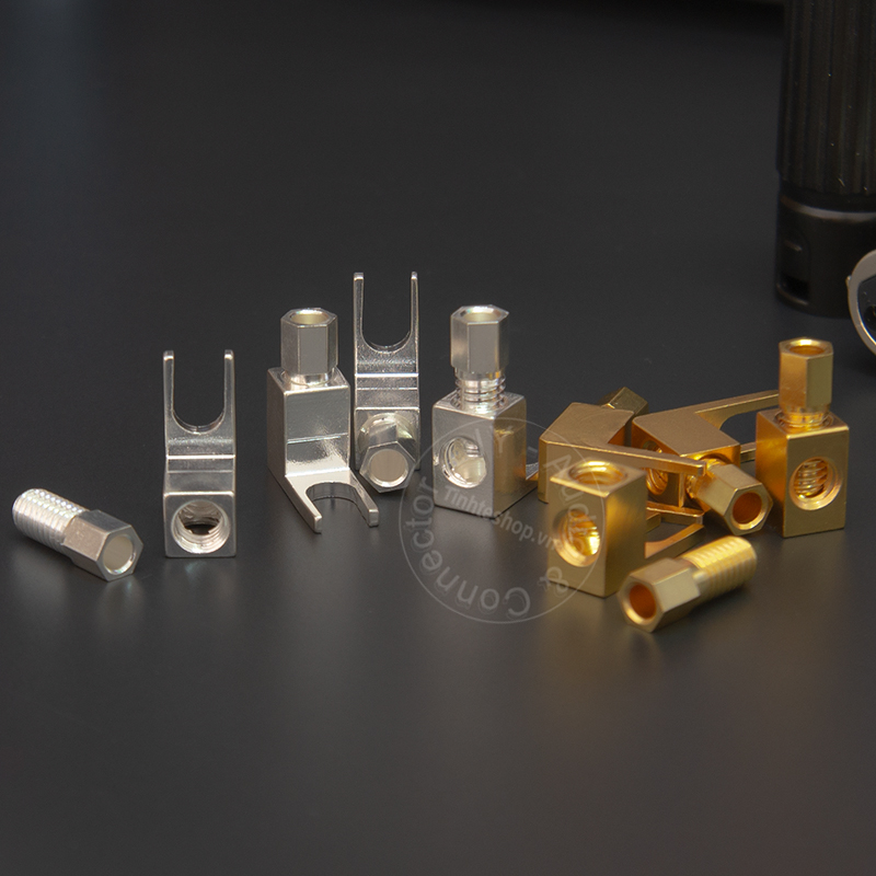 Rắc loa chuyển bắp chuối ra càng cua mạ bạc