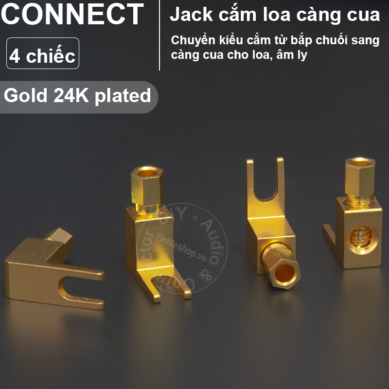 Rắc loa chuyển bắp chuối ra càng cua