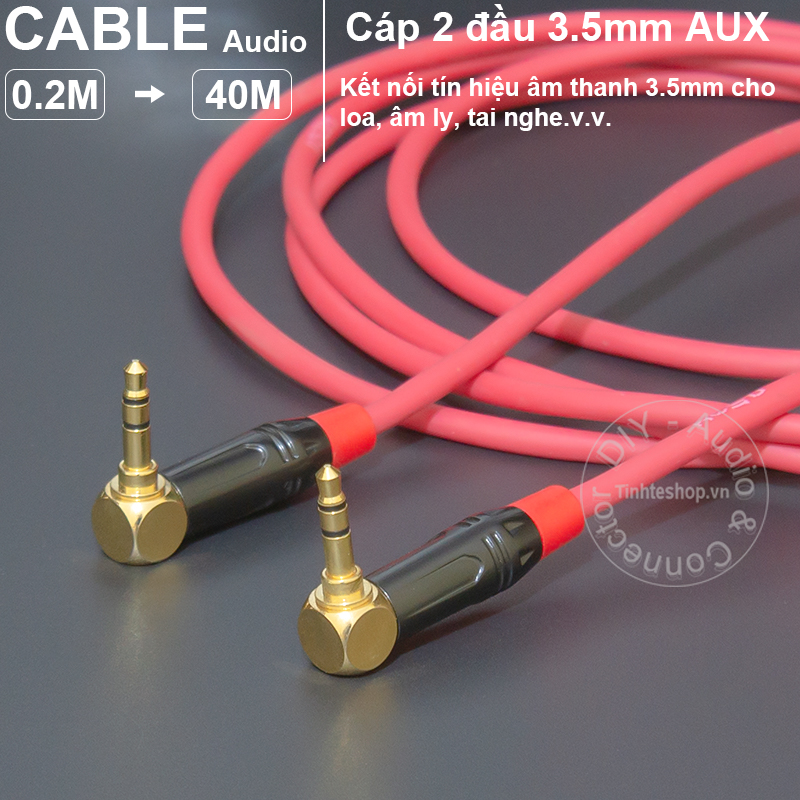 1/8 Stereo Cable for Smartphone Computer Speakers