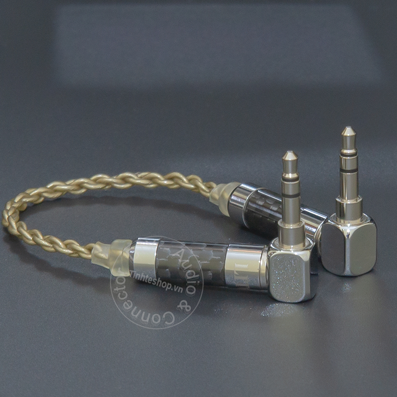 Silver plated copper core 3.5mm stereo audio cable