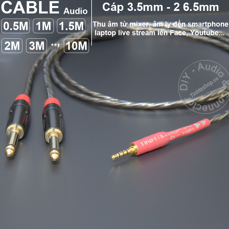 Live streaming and recording cable for iPhone and Android Laptop DIY