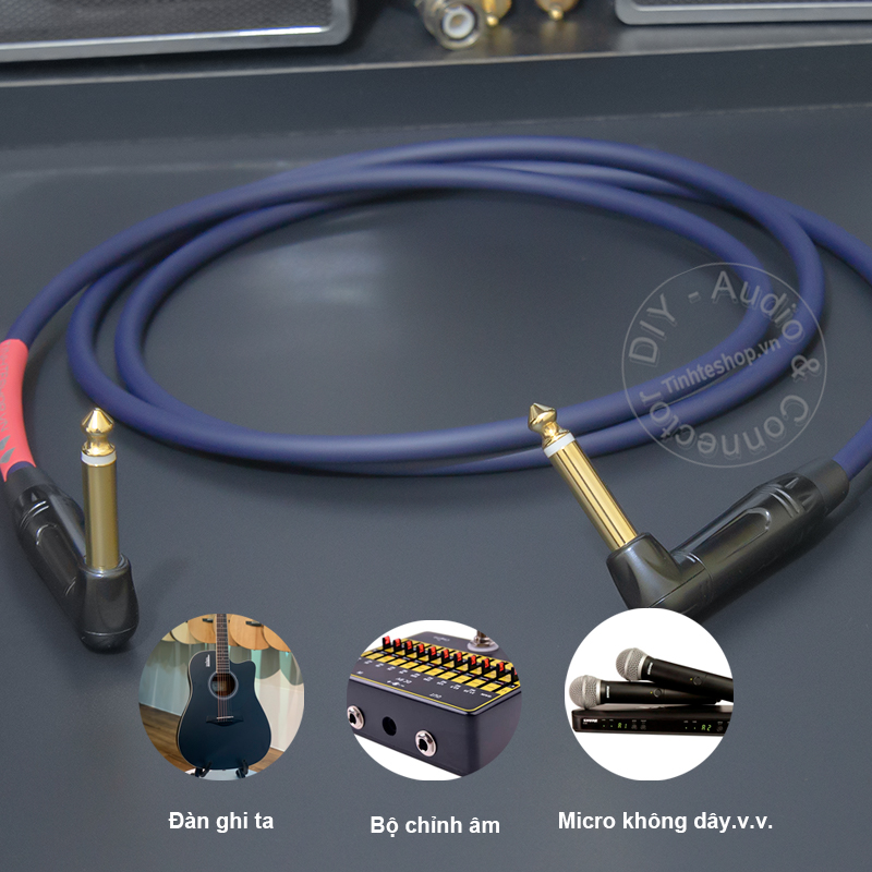 6.35mm TS audio cable
