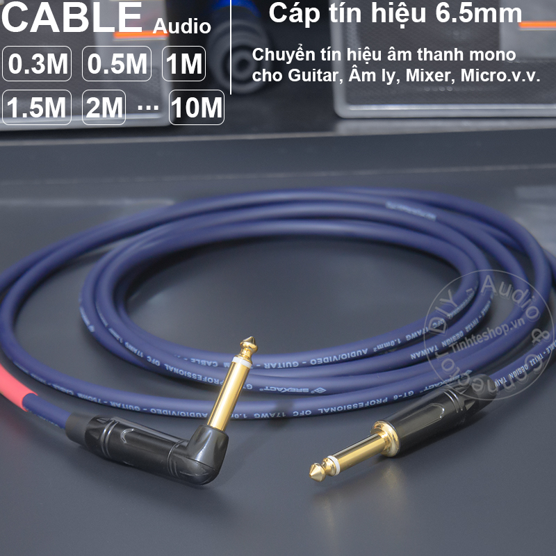 6.35mm mono cable