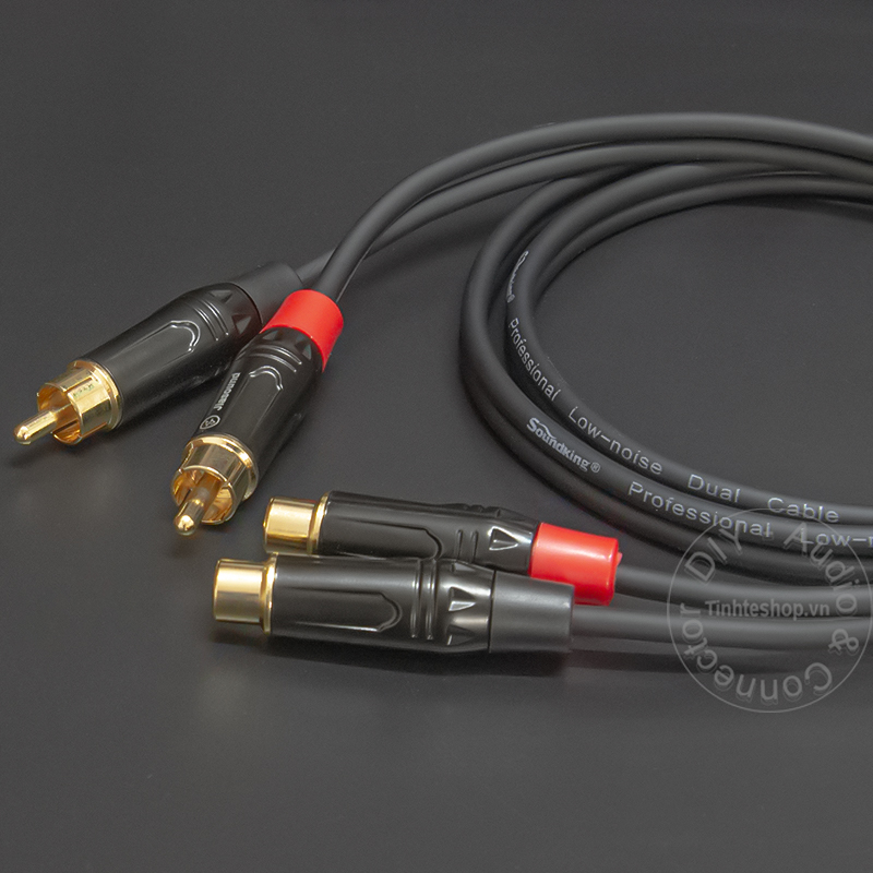 rca audio cable male - female