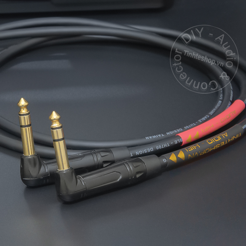 Cáp AV ra 6.5 TRS cho loa kiểm âm DIY 0.5 đến 10 mét