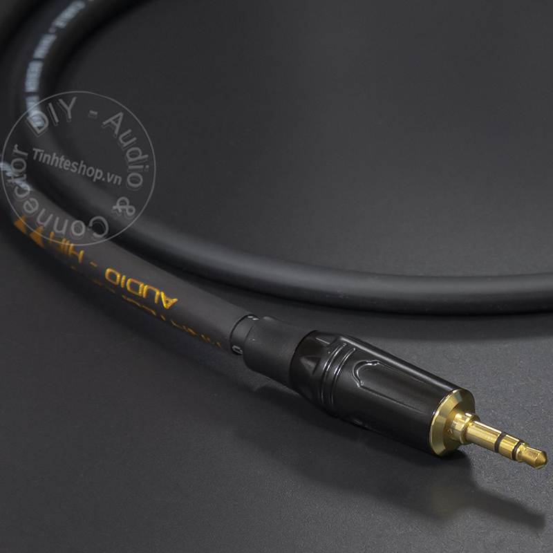 Cáp chuyển âm thanh canon ra 3.5mm unbalanced