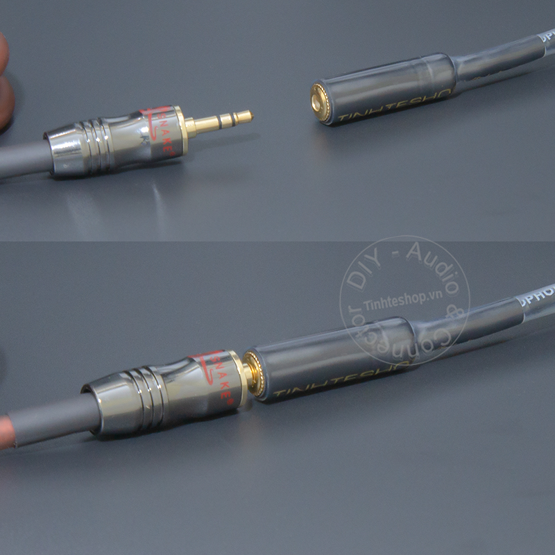 3.5mm female to 2 female audio cable