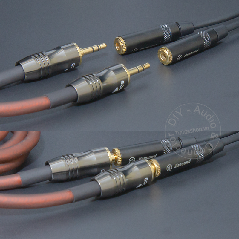 3.5mm female to 2 female audio cable