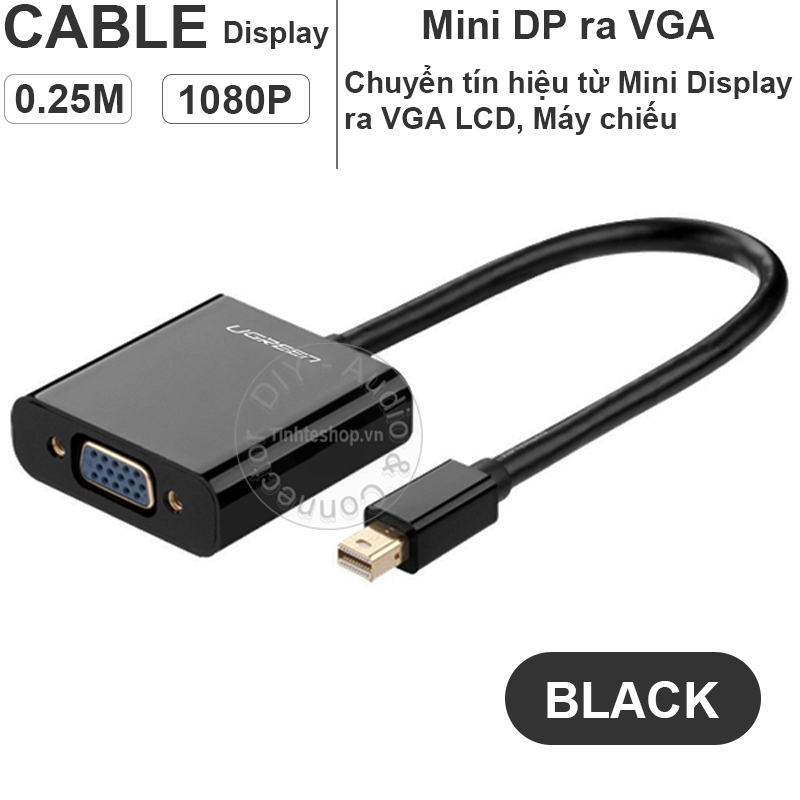 mini display sang vga full hd ugreen md113 10459