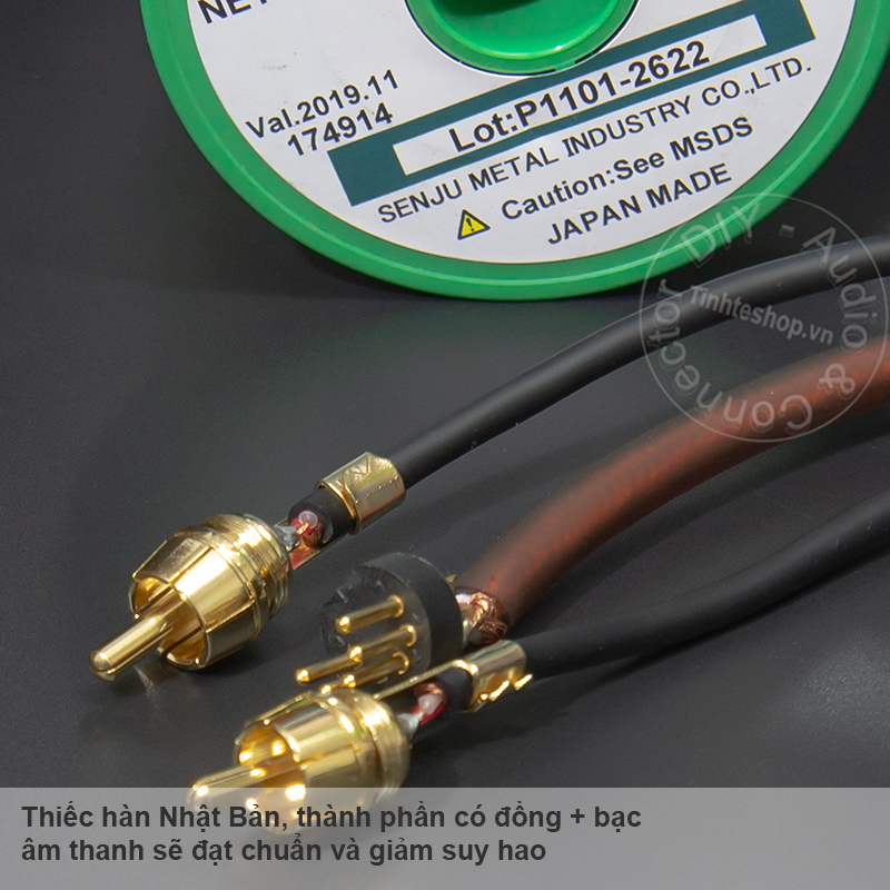 MIDI DIN 5 pin male to 2 RCA