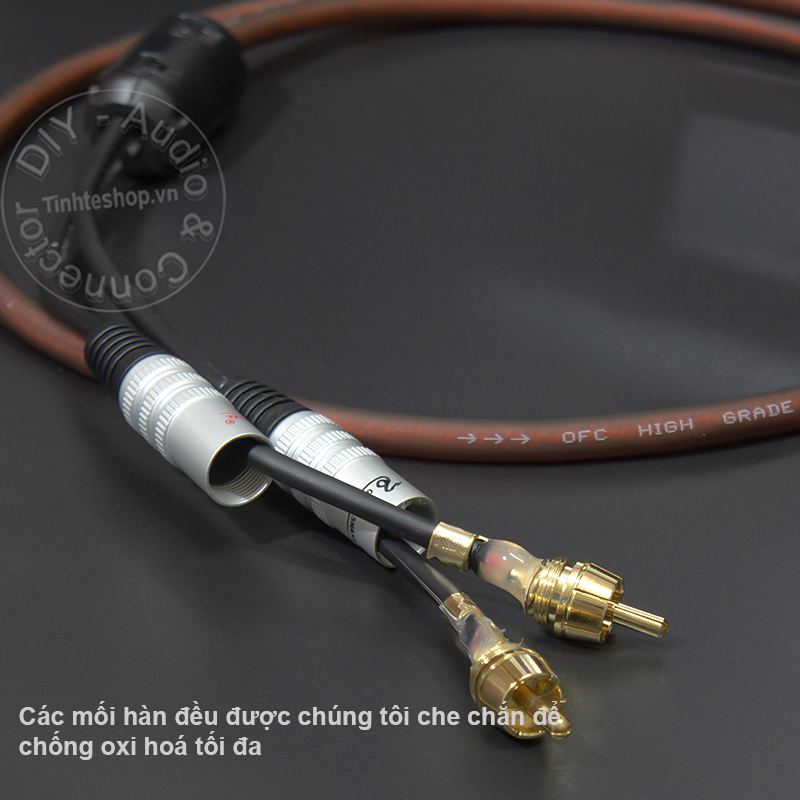 MIDI DIN 5 pin male to 2 RCA