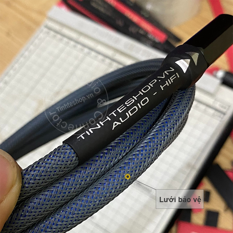 Cáp âm thanh digital 75 Ohm lõi bạc