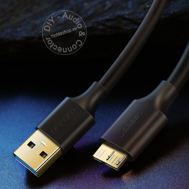 USB 3.0 type A male to micro B male cable