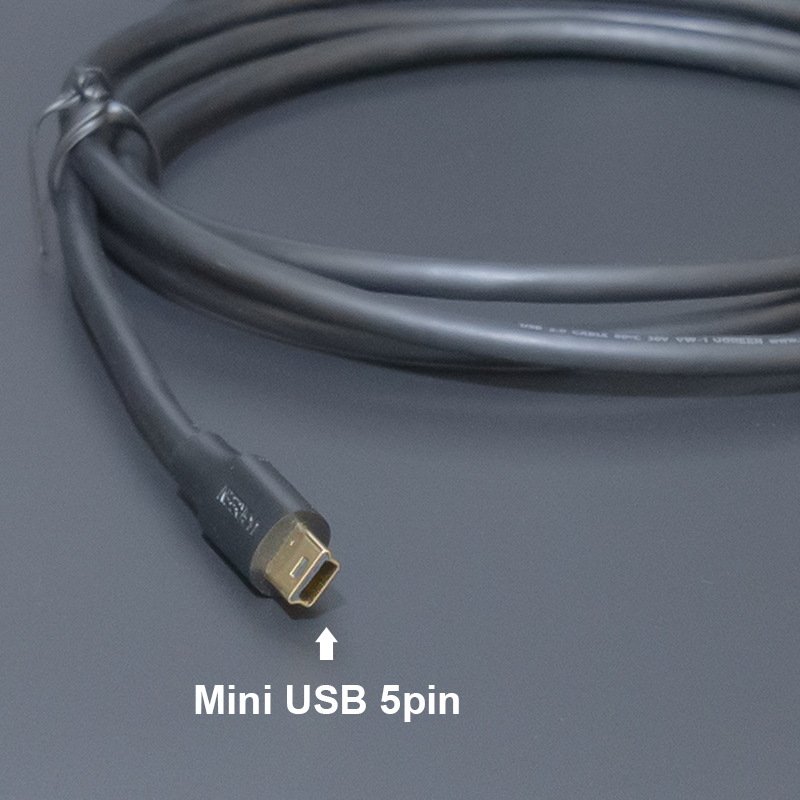 DIY USB type C to mini USB 5P data cable
