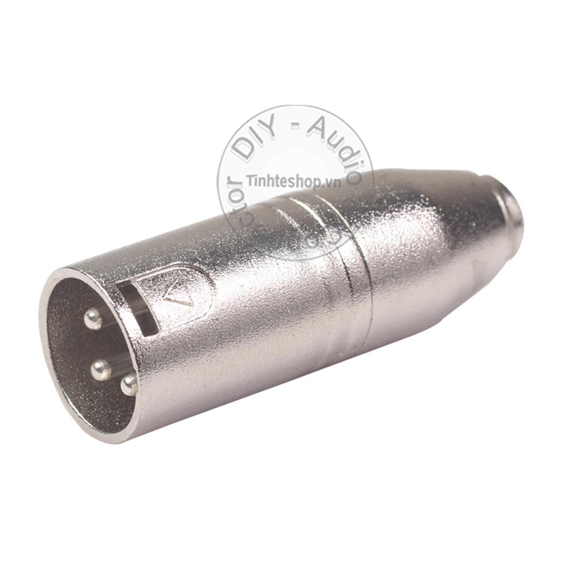 3.5mm female to XLR male balanced jack plug