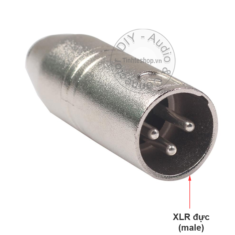 3.5mm female to XLR male balanced jack plug