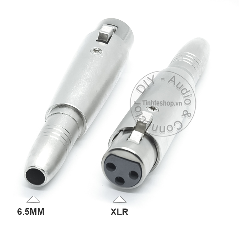 Đầu chuyển 6.5mm sang XLR cái stereo/mono