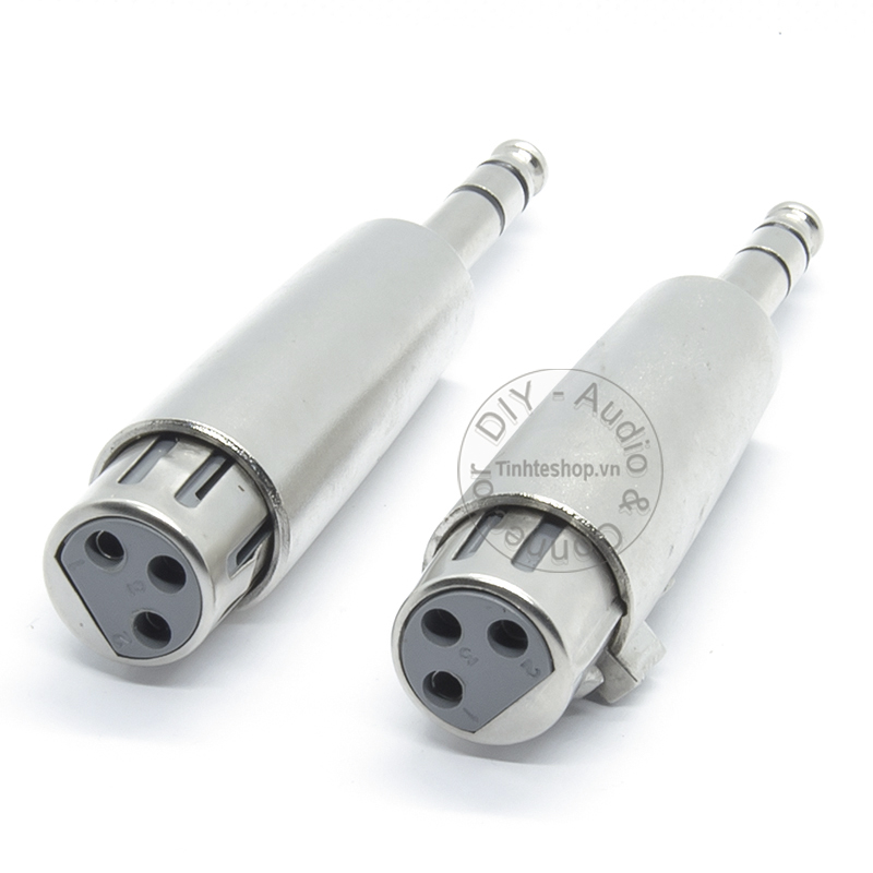 6.35 male stereo to XLR female adapter