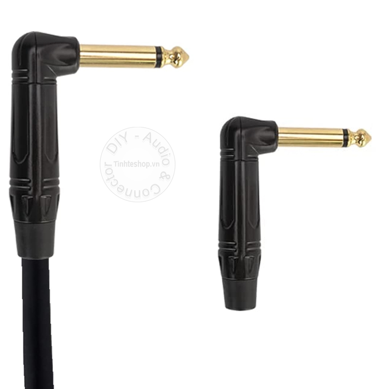Đầu hàn jack 6.5mm mono cong vuông góc