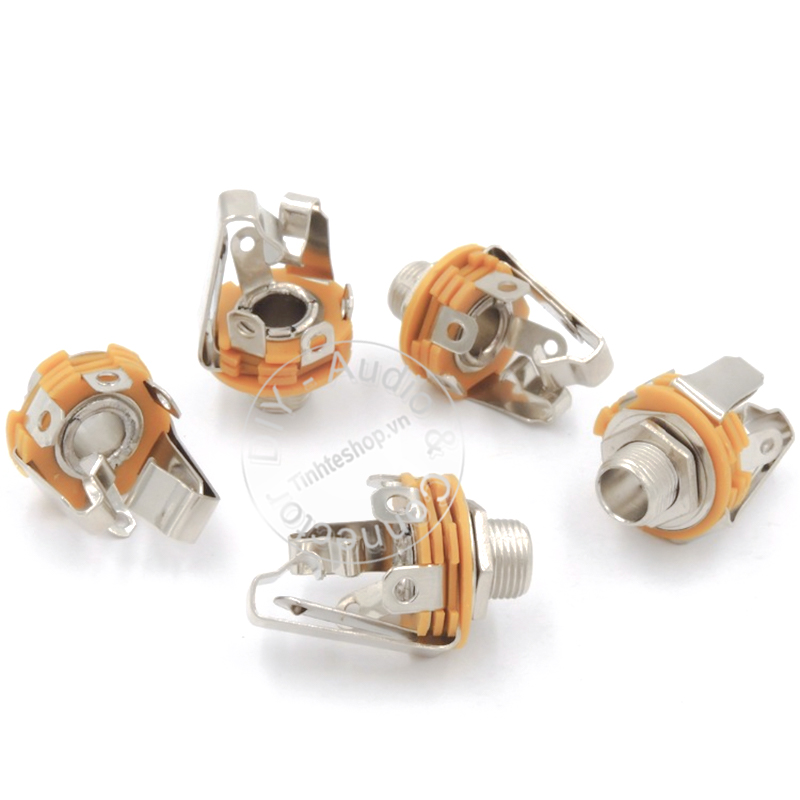 6.5mm female TRS connector jack plug