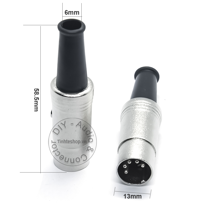 Đầu hàn midi 5 chân đực